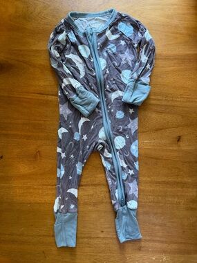 Little Sleepies zipper pajamas 0-3